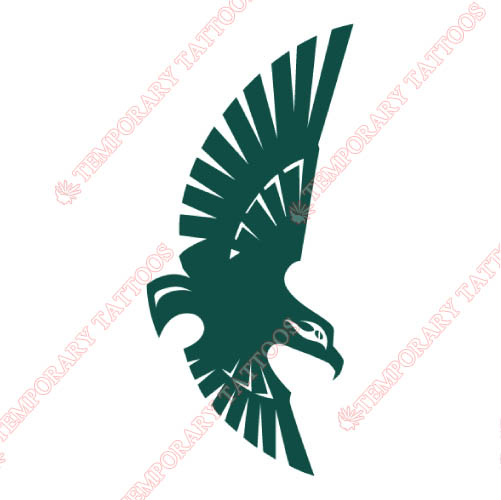 NC Wilmington Seahawks Customize Temporary Tattoos Stickers NO.5368